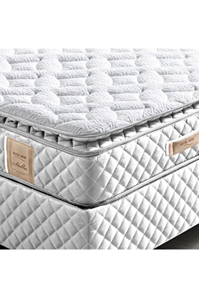 Setay Stella Ortopedik Tek Kişilik Yaylı Yatak - Beyaz