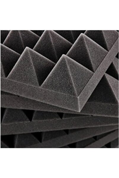 ONLİNEUYGUN Ses Yalıtım Akustik Piramit Süngeri Kendinden Yapışkanlı 40mm 50x50