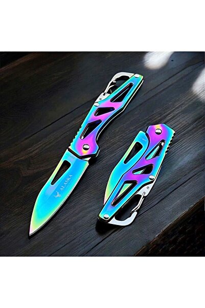 John Connely Alaska Paslanmaz Çelik Manuel Cep Çakısı - 15 Cm - Mini Boy