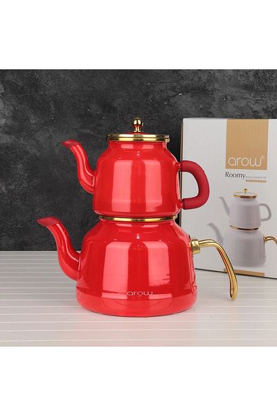 AROW Enameled Roomy Teapot
