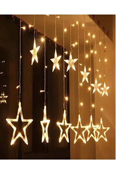 teknonisa 139 Ledli Yıldız Perde Işık 3 M 139 Ledli Yıldız Perde Işık 5 M