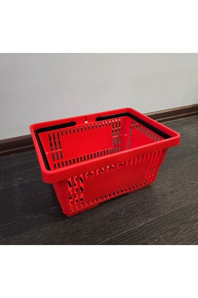 antelope 22 Lt Double Handle Plastic Shopping Basket