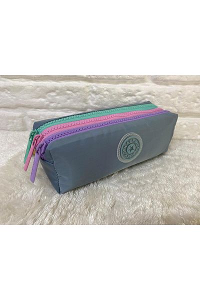 KAUKKO Magic Dreams Nano Technology - Colorful Zippered Pencil Bag 3 Compartments