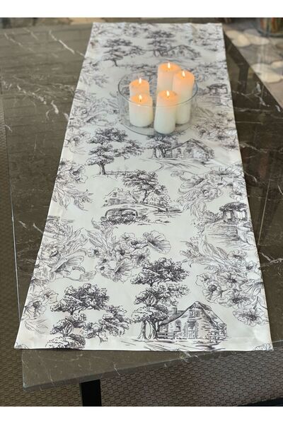 Lucien Home تواليت دي جوي رنر بطبعة ريفية