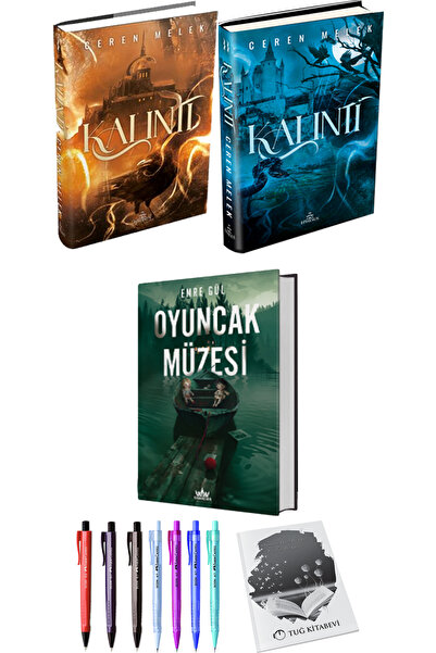 İndigo Kitap Kalıntı 2li Set Ciltli ve Oyuncak Müzesi 1 Ciltli Emre Gül + Hed...