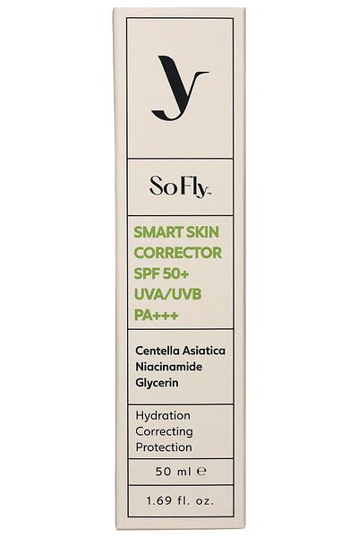 So Fly Smart Skin Corrector - Spf 50+ Uva/Uvb Protected, Colored Sun Cream 50ml