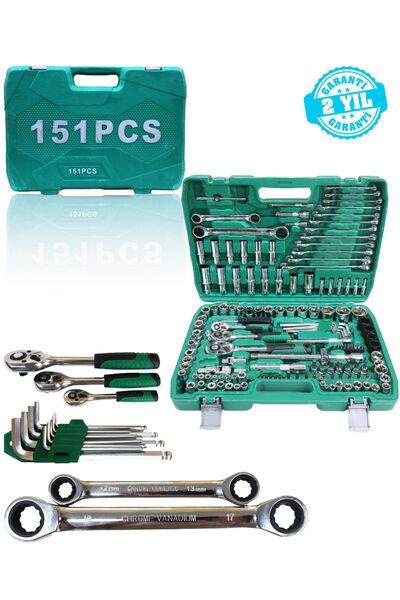 RETOOLS CHROME VANADIUM  151 PARÇA LOKMA TAKIMI