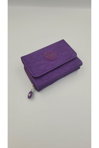DAVID POLO Women's Purple Sports Large Size Wallet with Multi Pockets and Quality