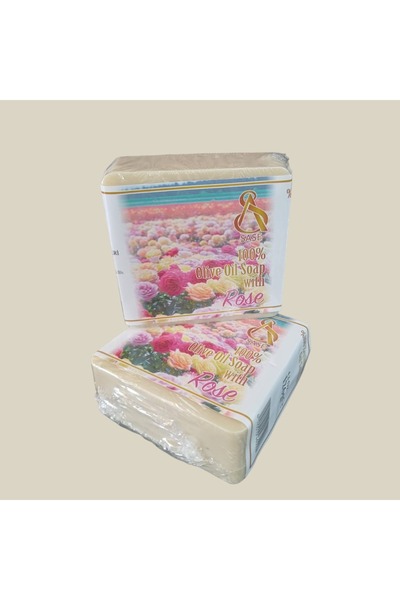 Güllü Zeytinyağı Sabunu 126 GR