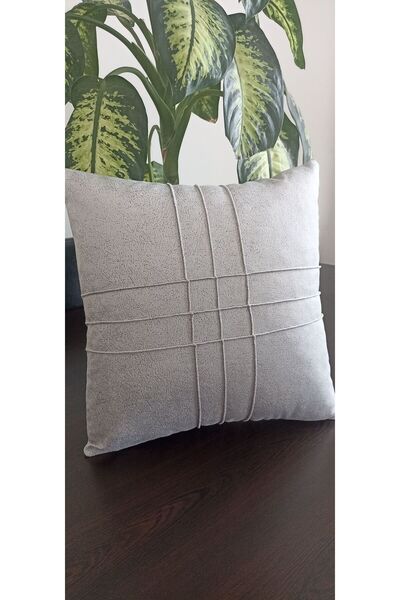 Rüyam Husă de pernă decorativă cu model, gri nubuck