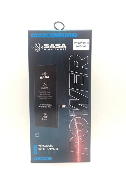SASA İphone 11 Pro Max Battery 4410mah Yüksek Amper Batarya