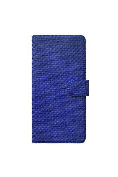 Apsuwa Samsung Galaxy Grand Prime Kılıf Cüzdan Kapaklı Kartlıklı Kumaş