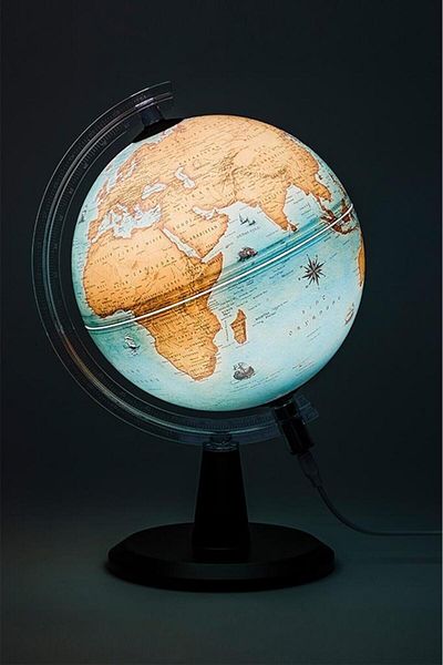 Gürbüz Globe Modern Antique Lighted 26 Cm