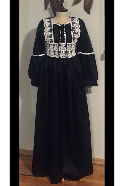 Asushvintage Dantelli tam boy elbise