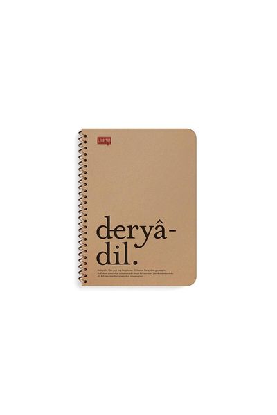 erykitap Lugat365 Kraft Kap.spr - Caiet Derya cu rigle 16x22 80 Yp