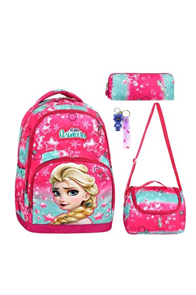 ATHLETIC Geantă de școală pentru fete - Set de 3 genți de școală de lux cu mo...