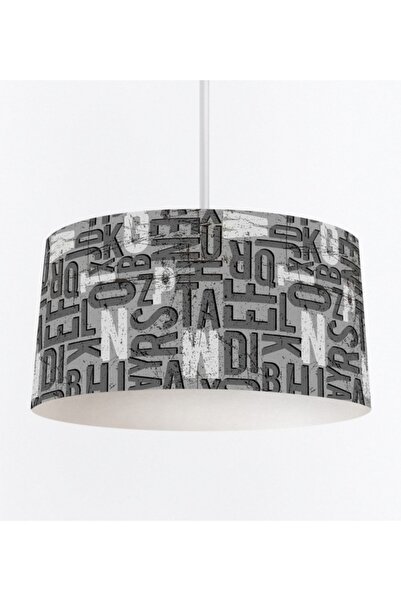 Setay Black Genç Odası Takımı Uyumlu Dijital Baskılı Sarkıt Avize