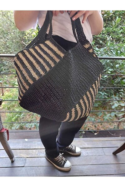 JINJI El Örgüsü Bulmaca Çanta