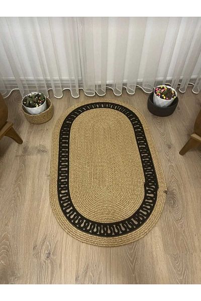 eftlyhome Hooded Jute Mat - Gift, Rug, Door Mat