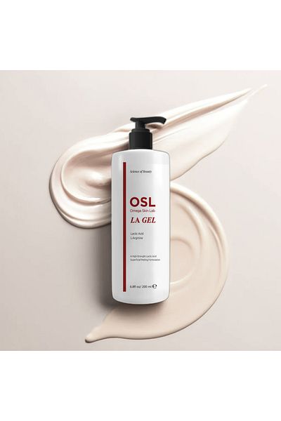 OSL Omega Skin Lab OSL Omega Skin Laboratories La Gel – Sanftes Körperpeeling & Gesichtspeeling, Körperpeeling zur Zellregeneration