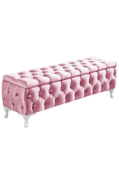 Setay Yatak Ucu Pufu, Cappy Bench, Sandıklı Ayakucu Pufu 40x50x90