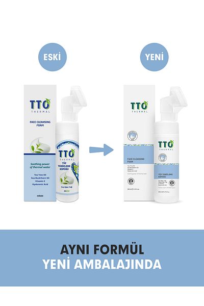 TTO Facial Cleansing Foam 200 Ml (With Applicator) (Tea Tree Oil)