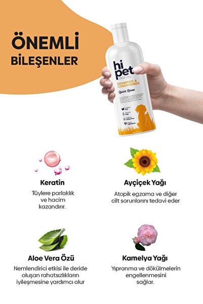 HiPet Köpek Kondisyonerli Şampuan