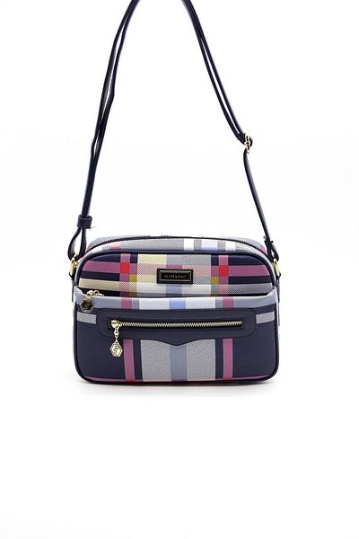 Silver Polo Laci Nv491 - Geantă Crossbody pentru femei