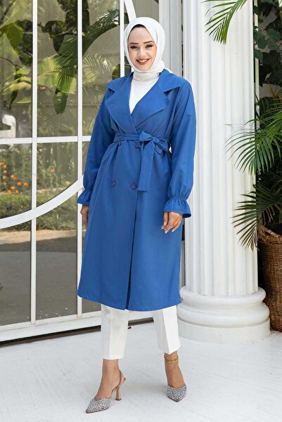 EBRUTESETTÜR Mobile Belted Elastic Trench Coat