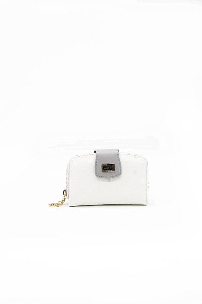 Silver Polo Gray Nv874 - White Women's Wallet Card Holder