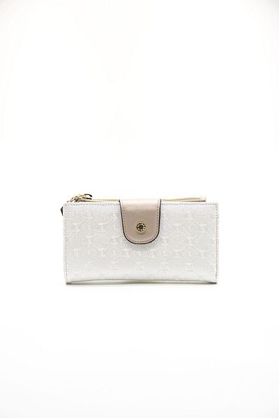 Silver Polo S.nut Nv1140 Sedef Women's Wallet Card Holder