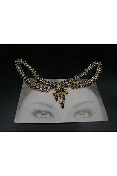 Kaftan Collection Kaftan Bindalli și accesoriu pentru păr - Design Alınlık