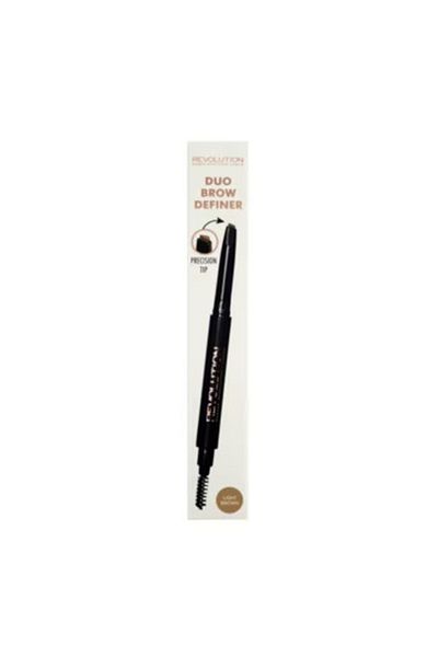 Revolution Duo Brow Pen Light Brown