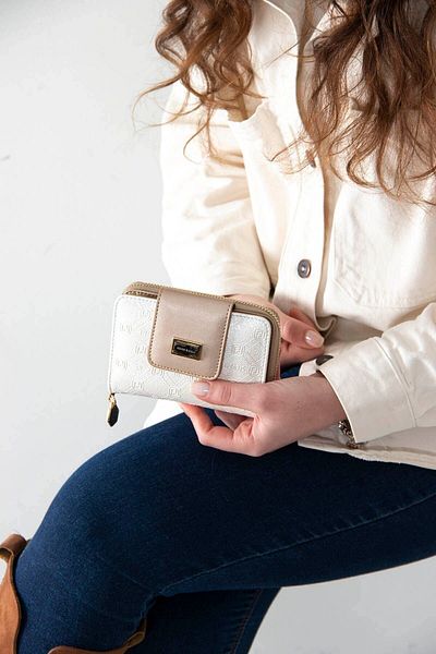 Silver Polo Sedef - S.Nut Nv935 Women's Wallet Card Holder