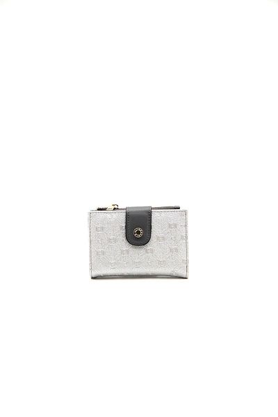 Silver Polo Nv1107 Μοντέλο A.ασημί-ανθρακί Γυναικεία θήκη για κάρτα πορτοφολιού