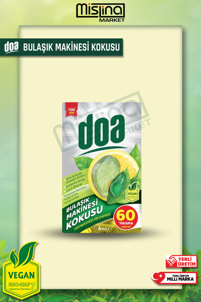 Doa Bulaşık Makinesi Kokusu 60 Yıkama (6 Ml)