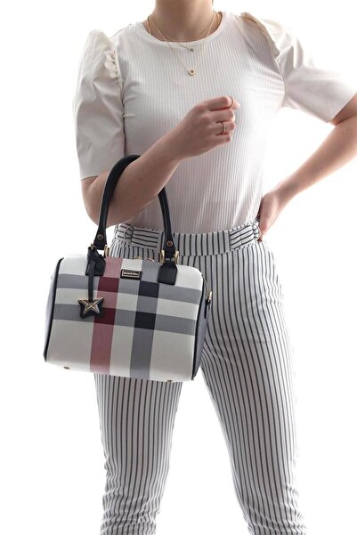 Silver Polo Бяла - Laci Nv973 Дамска чанта