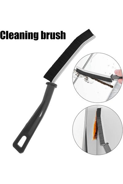 BEZZAZ 5 Multi-Purpose Bristle Cleaning Brushes - Bathroom and Kitchen Detail
