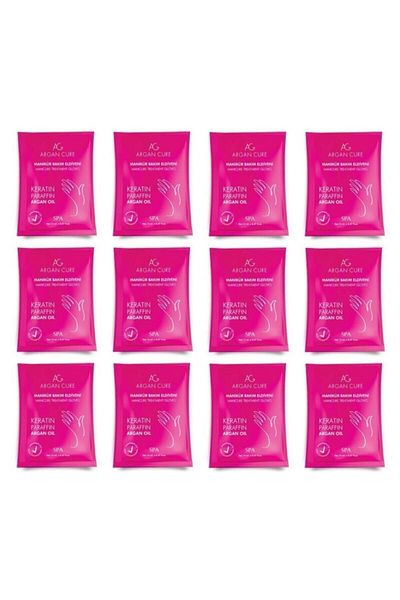 Argan Cure Manicure Care Gloves 12 Pieces