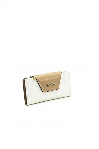 Silver Polo S.nut Nv1114 Sedef Women's Wallet Card Holder