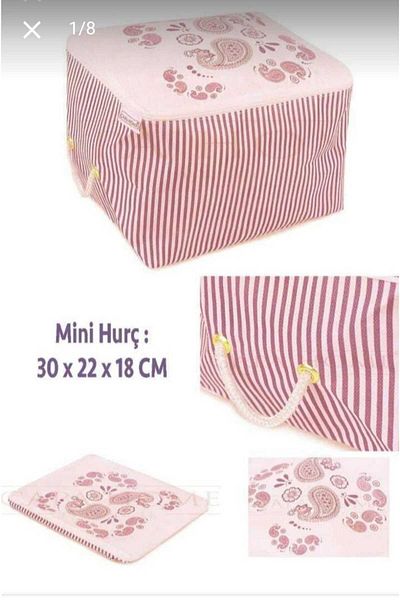 AYHOME Pink Children's Toy Box - Organizer Basket, Sock Holder Small Box