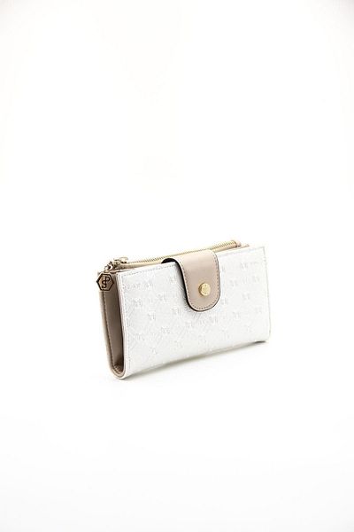 Silver Polo S.nut Nv1140 Sedef Women's Wallet Card Holder