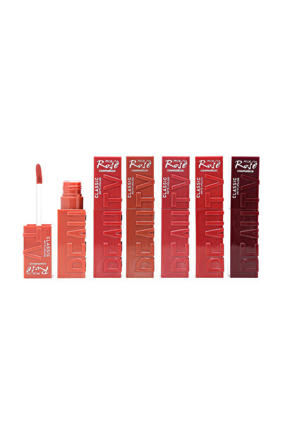 Cosha Beauty Rose Classıc 24 Hour 6'lı Kalıcı Ruj Serisi