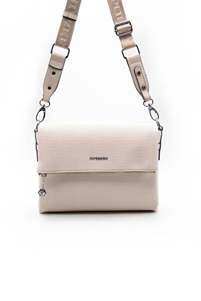 Silver Polo Beige - Beige Nv963 Women's Crossbody Bag