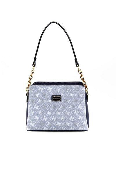 Silver Polo Nv937 Blue-Navy Women's Shoulder Bag
