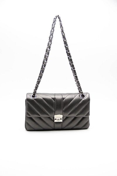 Silver Polo Platinum Nv1083 - Model de geantă crossbody pentru femei