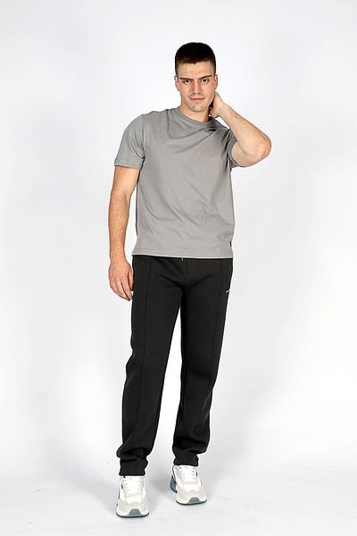 Lee Cooper Hevass Grey Collar T-Shirt for Men