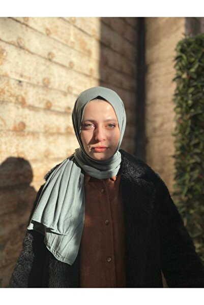 Hürremist شال قطن ممشط أخضر نعناعي - متين، غير قابل للانزلاق، يمكن صنع واجهة ...