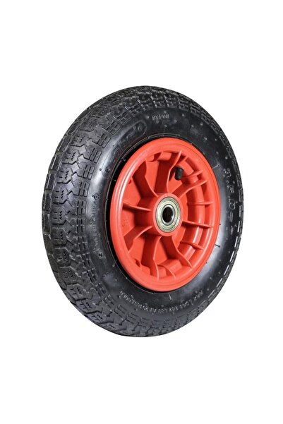 COBRA El Arabası Tekeri Şişme Teker Plastik Jantlı Bilyalı 3.50x7