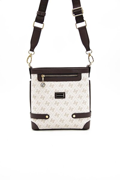 Silver Polo Beige - Brown Nv1120 Women's Crossbody Bag